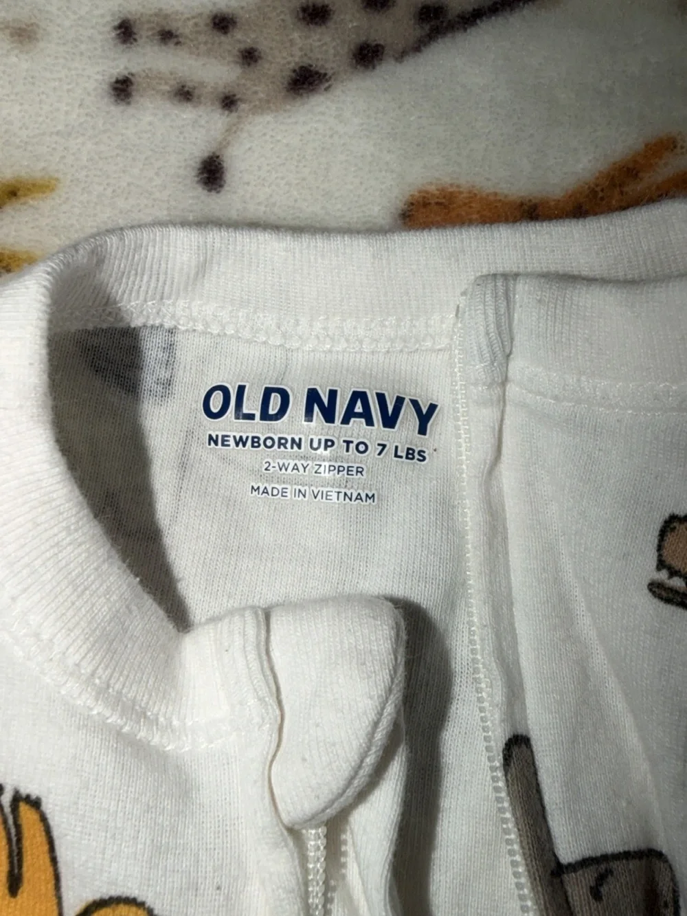 Old Navy Safari Animal Sleeper Newborn